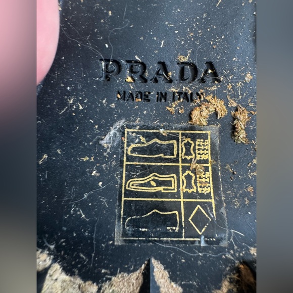 PRADA Tall Zebra Fur Riding Boots 37.5 - Picture 6 of 7